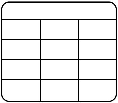 テーブル（表）